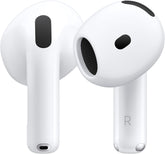 APPLE AirPods 4 mit Aktiver Geräuschunterdrückung, In-ear Kopfhörer Bluetooth Weiß